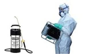 Disinfectant sprays and fumigation
